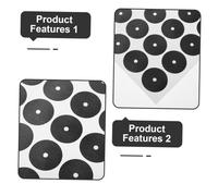 SUPVOX 2 Feuilles Autocollants de Billard pour Table de Billard Patchs Réparateurs Durables pour Nappe Accessoires Compatibles Snooker et Pool pour Entraînement