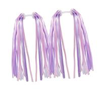 SUPVOX 2 Paires Bandes de Glands Colorés pour Guidon de Trottinette et Vélo Garçon Fille Rubans Décoratifs Résistants et Faciles à Installer Accessoires Ludiques pour Garçons et Filles