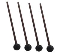SUPVOX 2 paires Maillets pour Tongue Drum et Marimba Baguettes Percussion Bois Durables Surface Lisse Antidérapante Performances sur Xylophone et Percussion