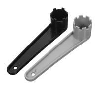 SUPVOX 2 PCS Clé de Valve d'air : Clé à Molette 6/8 Gorges pour Bateau Gonflable avec Levier de Sécurité et Kit de Réparation
