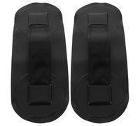 SUPVOX 2 Pièces accèssoires de Bateaux de pêche accèssoires de Surf Poignée de canot poignée du Bateau Black