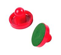 SUPVOX 2 Pièces Air Hockey Pushers Set de Poussoirs de Remplacement Rouge pour Table de Jeu Accessoires Ergonomiques pour Matchs Compétitifs