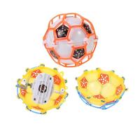 SUPVOX 2 pièces Balle Sauteur Lumineuse Musicale Ballon de Football sans Batterie Jeu Garçon Fille Ans Balle Rebondissante Colorée pour Coordination Main-Pied Cadeau Couleur Aléatoire