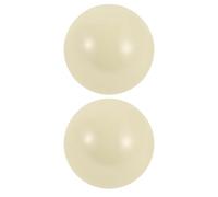 SUPVOX 2 Pièces Balles de Bocce Résine Légères et Durables pour Jeux de Croquet Plein Air Boules de Jardin Faciles à Transporter pour Débutants et Adolescents