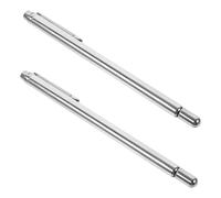 SUPVOX 2 pièces Bâtons de Radiesthésie Acier Inoxydable Sondes Portables Légères et Résistantes pour Chasse Aux Fantômes Prospection et Camping Surface Lisse et Durable