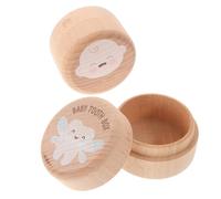 SUPVOX 2 pièces Boîte à Dents de Lait Coffret Souvenir pour Garçon Fille Garçon et Fille Rangement Sécurisé pour Dents Tombées Boîte de Conservation Unisexe pour Souvenirs Denfance