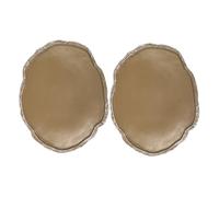 SUPVOX 2 pièces Bol pour Reptiles en Résine Nourrissage et Abreuvoir Accessoire Terrarium pour Tortues Lézards et Amphibiens pour Alimentation et Eau 2pcs