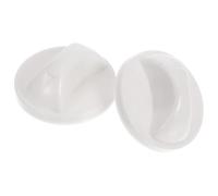 SUPVOX 2 Pièces Bouton Minuterie Ventilateur Blanc en Abs Fonction Sécurité, Interrupteur de Vitesse Fiable pour Ventilateur Domestique et Extérieur