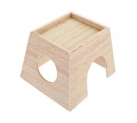 SUPVOX 2 Pièces Chalet Poulet Rutine Cage à Poulet rutine Hamster Petite Cage d'habitat pour Animaux de Compagnie volaille Petit nid pour Animaux de Compagnie nid de Poule rutine en Bois