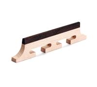 SUPVOX 2 Pièces Chevalet Banjo Cordes Érable Durable Pont pour Ukulélé et Guitare avec Encoches Précises Base Stables pour Transmission Claire Du Lot