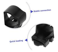 SUPVOX 2 pièces Clip de Tuba à Dégagement Rapide pour Masque de Plongée Clip Plastique Pom Accessoire et Compact pour Maintien du Tuyau de Plongée Lot