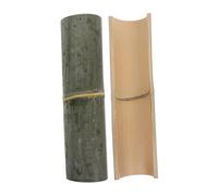 SUPVOX 2 Pièces Demi Tube pour Fontaine Eau Guide Eau Lisse pour Jardin Accessoires Aménagement Paysager Extérieur Décoration Patio et Arrière Cour