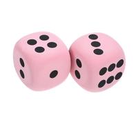 SUPVOX 2 Pièces Dés Mousse Géants de Dés Eva Colorés pour Jeux de Société et Activités de Groupe Accessoires Ludiques pour Fête et Éducation