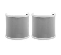 SUPVOX 2 Pièces Filtre Anti-pop U en Métal, Protection du Micro Vocal, Bonnette Anti-vent pour Micro Vocal, Bloque les Plosives, Installation Facile, pour Microphone à Condensateur,