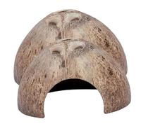 SUPVOX 2 Pièces Grottes Décoratives pour Reptiles Abris Résistants à L’Usure pour Terrariums Refuges en Forme De Coquille pour Reptiles