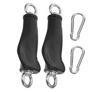 SUPVOX 2 Pièces Gym Cable Attachments Ergonomic Short Handles Heavy Duty Fitness Equipment Grips for Home Workout