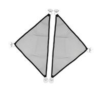 SUPVOX 2 pièces Hamac pour Reptiles Maille Lit Suspendu pour Lézards et Serpents Accessoires pour Animaux Hamac Pratique avec Ventouses pour Agrandir de Vie des Reptiles