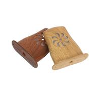 SUPVOX 2 Pièces Humidificateur Air Guitare Portable avec Finition Bois Naturel Hydratation Rapide et Protection Anti-fissures pour Guitare Acoustique Accessoire et Pratique pour Entretien