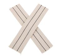 SUPVOX 2 Pièces Lot de 2 Mèches Plates en Coton Tressé 22 Cm X 5 Cm pour Lampes à Huile, Brûleurs à Kérosène et Lanternes à Paraffine - Rechange Solide pour Éclairage Camping et Extérieur