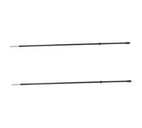 SUPVOX 2 Pièces Mâts De Drapeau pour Voiture Mât De Drapeau pour Toit De Véhicule pour Camion Résistant Au Vent Facile à Installer