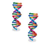 SUPVOX 2 pièces Modèle ADN Double Hélice Kit Éducatif à Monter Science Enseignement ADN Humain pour Garçon Fille et Écoles