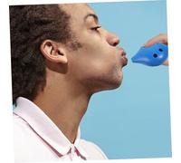 SUPVOX 2 Pièces Ocarina Petit Instrument de Musique Portable pour Débutants Garçon Fille Étudiants et Facile à Lot de Bleu