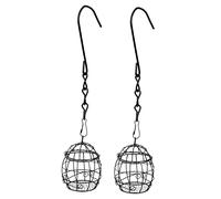 SUPVOX 2 Pièces Oiseaux Suspendue Lot de Durable pour Jardin Terrasse pour Attirer Oiseaux Votre Extérieur