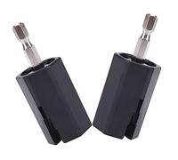 SUPVOX 2 pièces Outil de Remplacement pour Mécaniques de Guitare Embouts pour Perceuse Électrique Tourne Cordes Ergonomique Compatible Guitares Vintage et Modernes Durable et