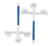 SUPVOX 2 Pièces Perchoir pour Oiseaux avec Ventouses Support pour Perroquets Établi Murale pour Oiseaux de Moyenne et Petite pour Bain