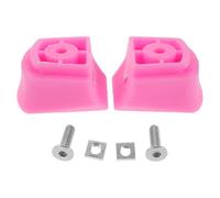 SUPVOX 2 Pièces Pièces De Patinage pour Filles Freins De Sécurité Antidérapants pour Patinage Freins De Patins De Sécurité pour Enfants Pink
