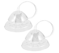 SUPVOX 2 pièces Piège à Escargots pour Aquarium Piège Limace Plastique Transparent Capture Sécurisée des Escargots Nuisibles pour Plantes et Poissons Facile à Nettoyer et Immergeable