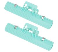 SUPVOX 2 Pièces Pince à Partitions Colorée Clips Pratiques pour Pages de Musique Maintien Sécurisé pour Piano et Guitare Petit Format Portable Matériau Robuste