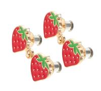 SUPVOX 2 Pièces Pinces de Serrage pour Jeans à Clipser Serrage-Taille Détachable Rouge Fraise Outil Multifonction pour Resserrer Pantalons sans Couture Réglage Facile et Confortable