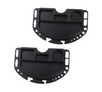 SUPVOX 2 pièces Plateau de Réparation Vélo PC Renforcé Support et Rotatif pour Outils Rangement Professionnel pour Atelier Vélo et Entretien