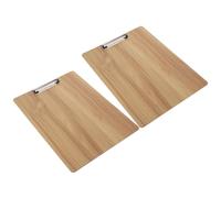 SUPVOX 2 Pièces Porte-blocs Bois avec Pince Métallique Tableau à Dessin pour Dessin Peinture Étudiants Artistes et Usage Extérieur