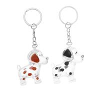 SUPVOX 2 Pièces Porte-clés Chien Transparent pour Souvenir de Poils Perdus Boîte de Conservation Compacte et Esthétique pour Mémorial Animal Accessoire Sentimental pour Garder Mémoire