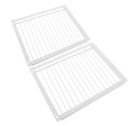 SUPVOX 2 Pièces Racing Pigeon Cage Door Iron Wire One Way Entrance T Shaped Frame for Bird Breeding and Training