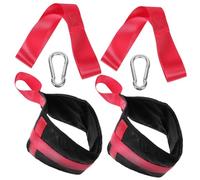 SUPVOX 2 pièces Sangles Abdominales Portables pour Entraînement Suspendu Ceinture Tonification Abdominale Légère et Pratique Accessoire Fitness pour Traction et Musculation