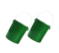 SUPVOX 2 pièces Seau à Appâts Vivants Portable avec Aérations pour et Stockage Sangsues Fabriqué Durable et Pratique