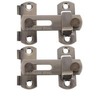 SUPVOX 2 Pièces Serrure Vintage Compatible Vis M5 en Acier Inoxydable Installation Facile pour Porte Coulissante et Armoire pour Chambre et Cabinet à Liqueur