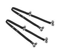 SUPVOX 2 pièces Sonnette de Dressage pour Chien et Chat Réglable Cloches de Propreté Suspendues pour Portes Accessoire pour Apprentissage des Toilettes