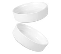 SUPVOX 2 pièces Soucoupes Pots Fleurs Céramique Coupelle Drainage Ronde pour Pot de Fleur Intérieur et Extérieur Plateau Anti-débordement et Stable pour Plantes