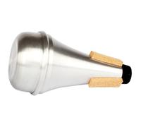 SUPVOX 2 pièces Sourdine pour Trompette Aluminium Lot de Réutilisable pour Entraînement Du Volume Finition Argentée