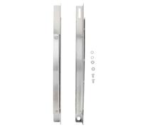 SUPVOX 2 Pièces Support Pliable pour Unité Extérieure de Climatiseur en Acier Inoxydable Résistant la Corrosion Rivets Larges et Surface Lisse sans Bavures, Structure Triangulaire Solide