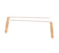 SUPVOX 2 pièces Tiges de Radiesthésie Cuivre Pur Baguettes Précises pour Détection Métaux Chasse Aux Fantômes Divination Eau et Prospection Or Légères et Portables