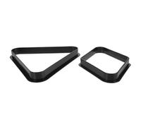 SUPVOX 2 pièces Triangle Billard Plastique Cadre de Billard pour Table Bord Arrondi pour Protection du Jeu de Billes Réuni Facilement