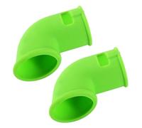 SUPVOX 2 Pièces Tube de Dérivation de Vapeur en Silicone Vert Léger et Flexible pour Autocuiseur Haute Pression Accessoire Pratique pour Cuiseur à Riz