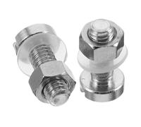 SUPVOX 2 Pièces Vis de Précision pour Tourne Disque Lot de Vis à Tête Plate pour Montage de Platine Vinyle Accessoires Diy pour Réparation de Tourne Disque