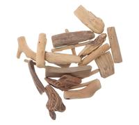 SUPVOX 20 Blocs de Bois Flotté Naturel 3-20 CM Petits Éléments Décoratifs en Bois pour Aquarium d'Eau Douce Loisirs Créatifs et Projets DIY pour Décoration