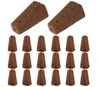 SUPVOX 20 Blocs Nutritifs Hydroponiques sans Terre pour Culture en Intérieur et Balcon, Éponges de Pépinière 100% Naturelles, Maintien D’humidité pour Germination Rapide des